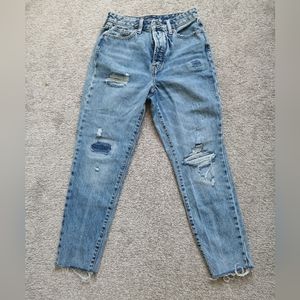 Extra High waisted o.g strait leg jeans